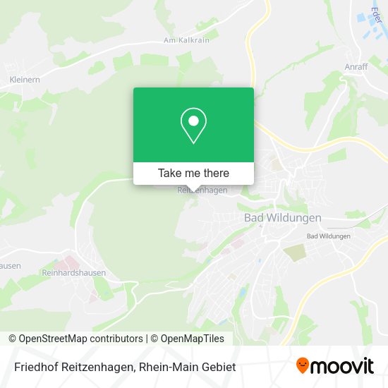 Карта Friedhof Reitzenhagen