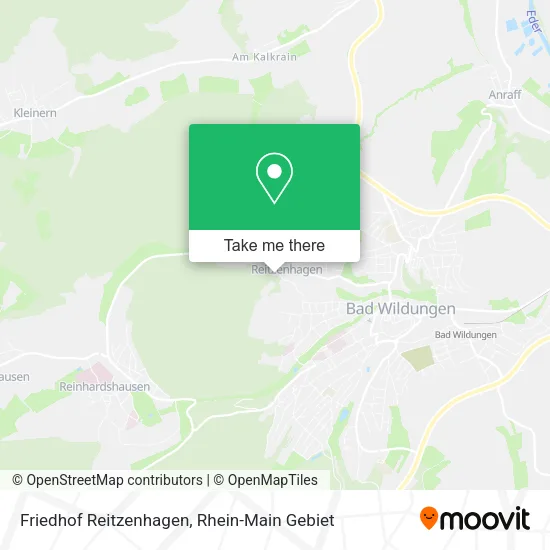 Карта Friedhof Reitzenhagen