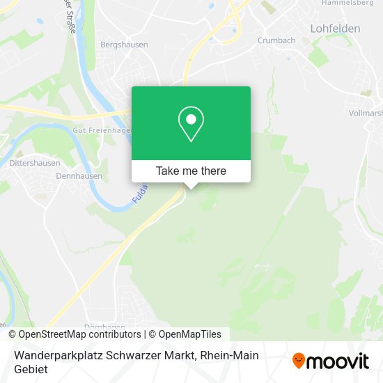 Карта Wanderparkplatz Schwarzer Markt