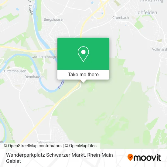 Карта Wanderparkplatz Schwarzer Markt