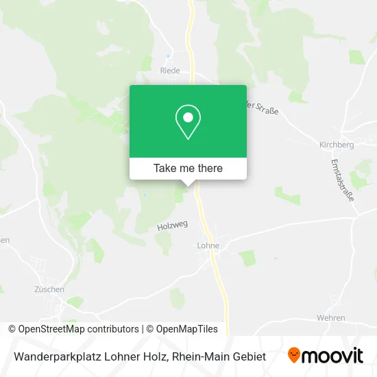 Карта Wanderparkplatz Lohner Holz
