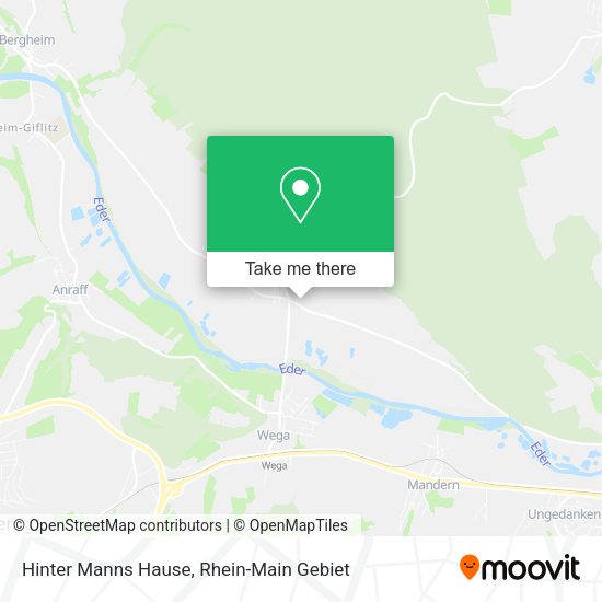 Карта Hinter Manns Hause