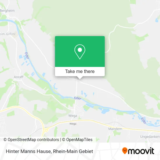 Карта Hinter Manns Hause