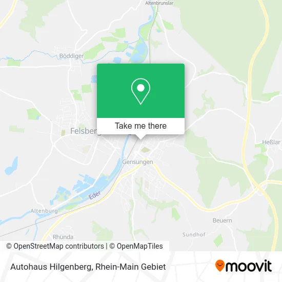 Карта Autohaus Hilgenberg