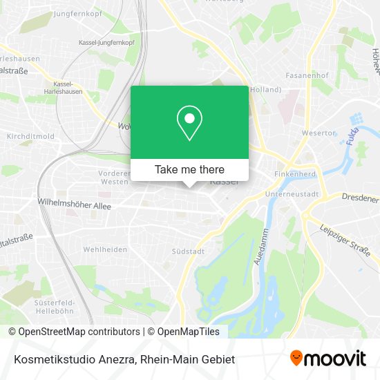 Карта Kosmetikstudio Anezra