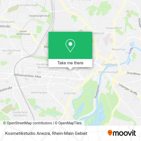 Карта Kosmetikstudio Anezra