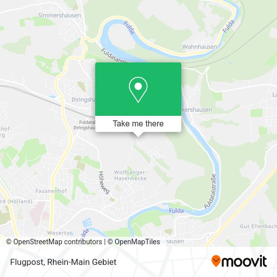 Карта Flugpost