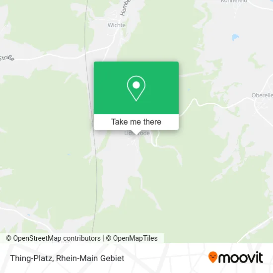 Карта Thing-Platz