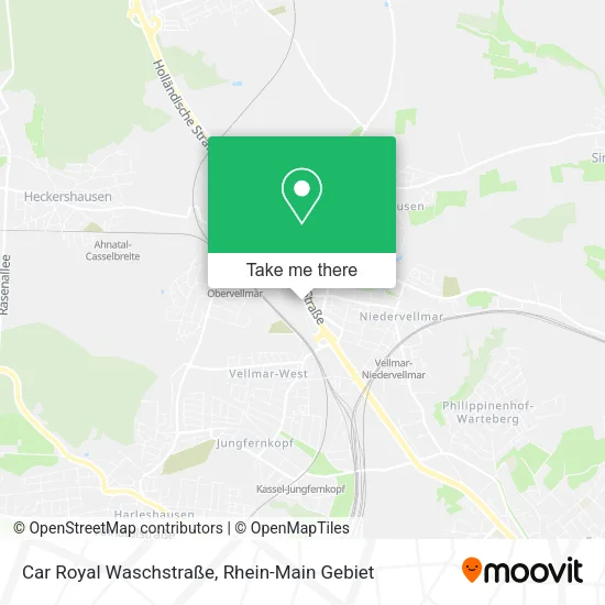 Карта Car Royal Waschstraße