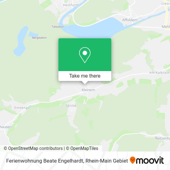 Карта Ferienwohnung Beate Engelhardt