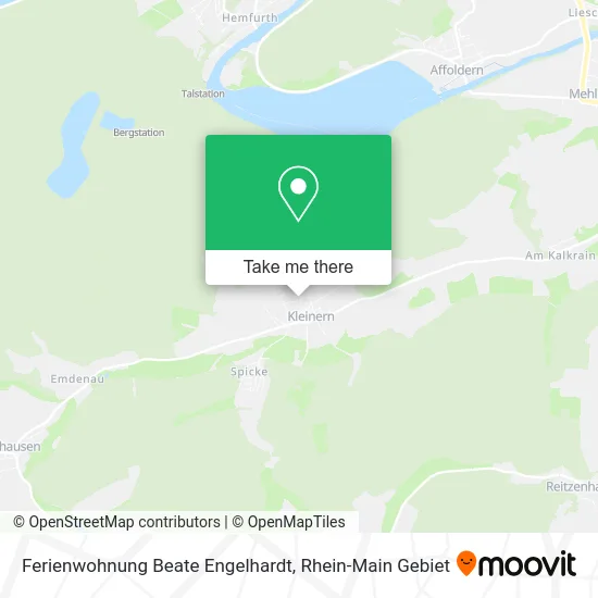 Карта Ferienwohnung Beate Engelhardt