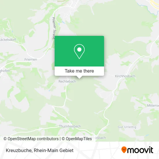 Карта Kreuzbuche