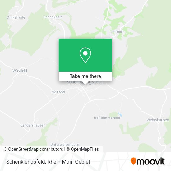 Карта Schenklengsfeld