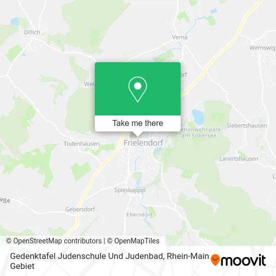 Карта Gedenktafel Judenschule Und Judenbad