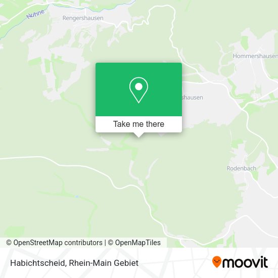 Карта Habichtscheid