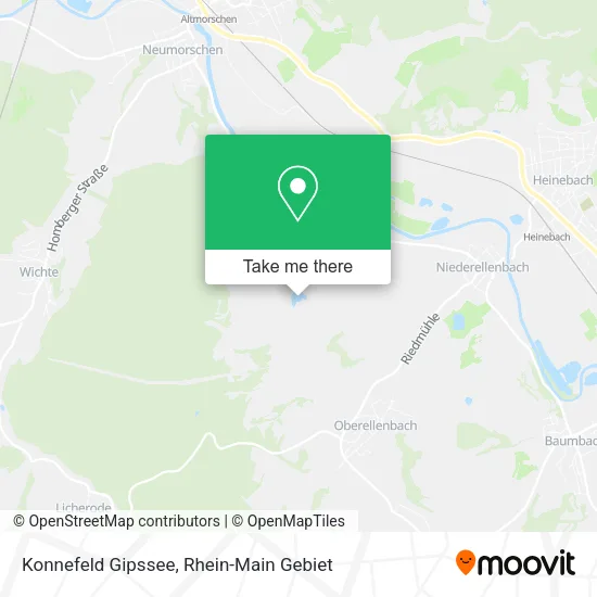 Карта Konnefeld Gipssee