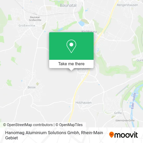 Карта Hanomag Aluminium Solutions Gmbh