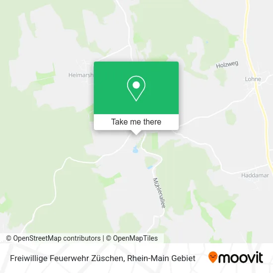 Карта Freiwillige Feuerwehr Züschen