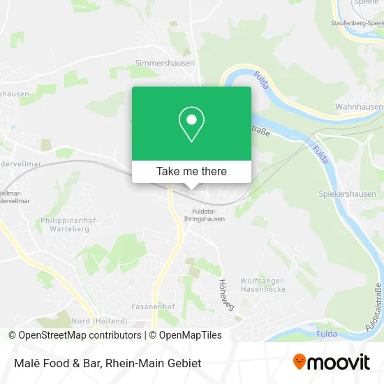 Карта Malê Food & Bar