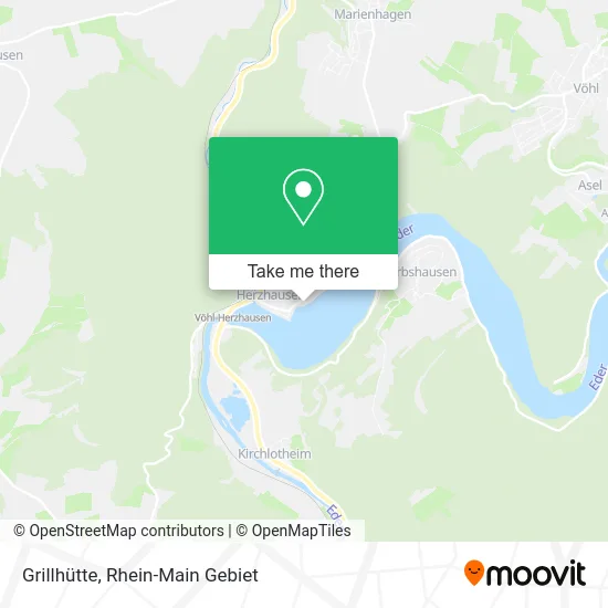 Карта Grillhütte