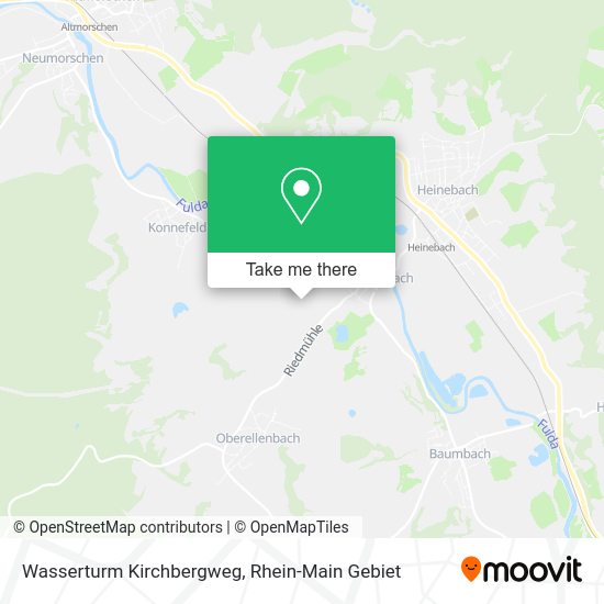Карта Wasserturm Kirchbergweg