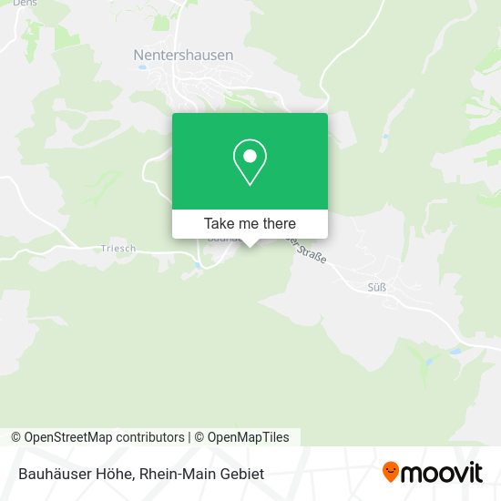 Карта Bauhäuser Höhe