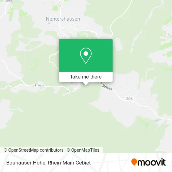 Карта Bauhäuser Höhe