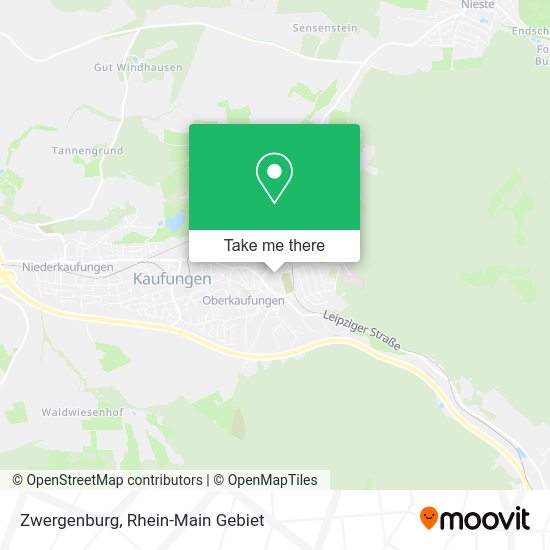 Карта Zwergenburg