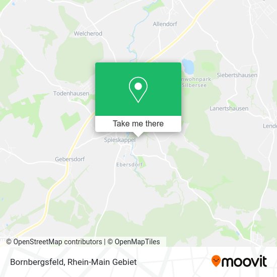 Карта Bornbergsfeld