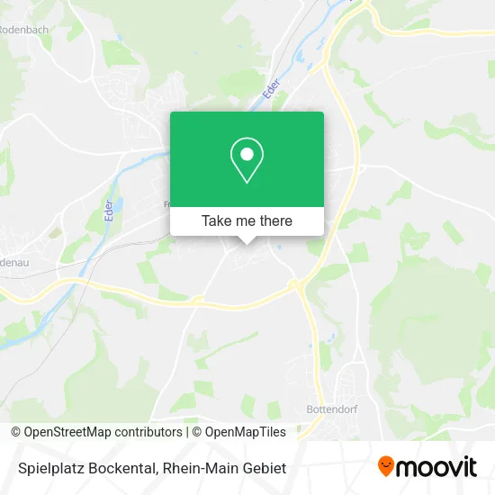 Карта Spielplatz Bockental