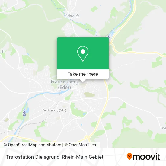 Карта Trafostation Dielsgrund
