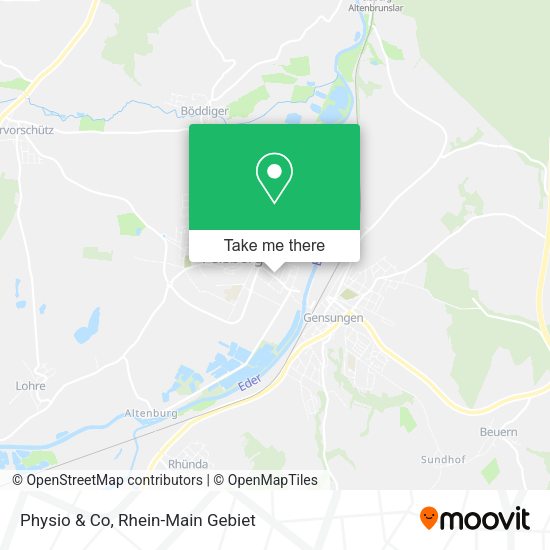 Карта Physio & Co