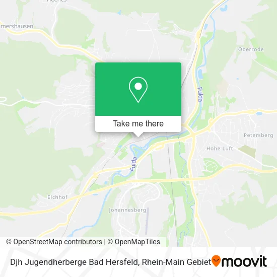 Карта Djh Jugendherberge Bad Hersfeld