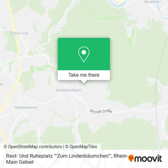 Карта Rast- Und Ruheplatz ""Zum Lindenbäumchen""
