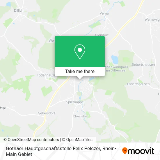 Карта Gothaer Hauptgeschäftsstelle Felix Pelczer