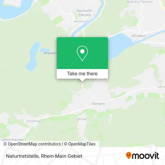 Карта Naturtretstelle
