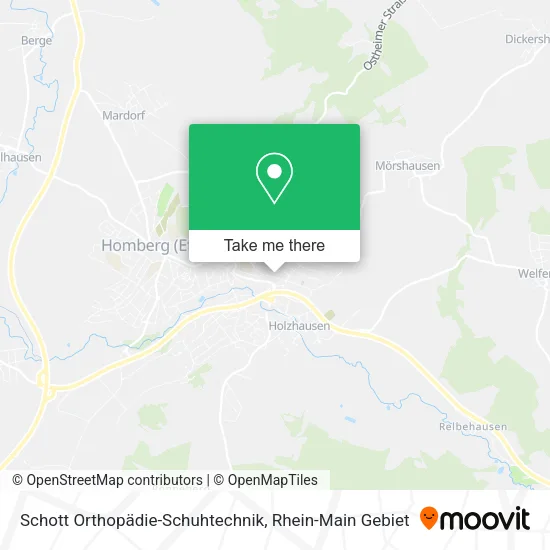 Карта Schott Orthopädie-Schuhtechnik