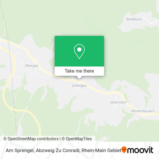 Карта Am Sprengel, Abzweig Zu Conradi