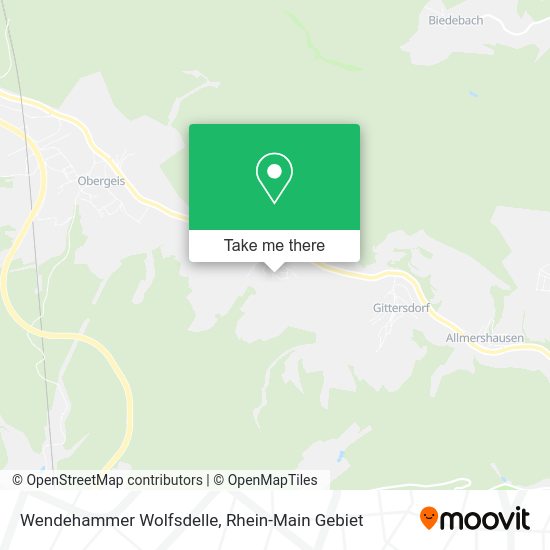 Карта Wendehammer Wolfsdelle