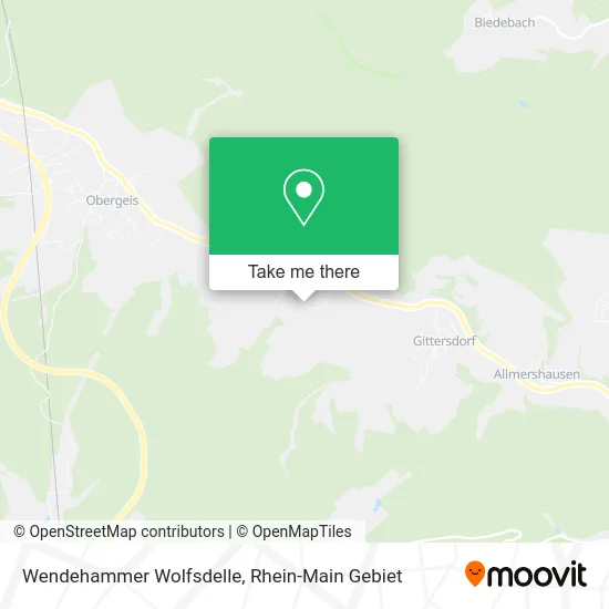 Карта Wendehammer Wolfsdelle