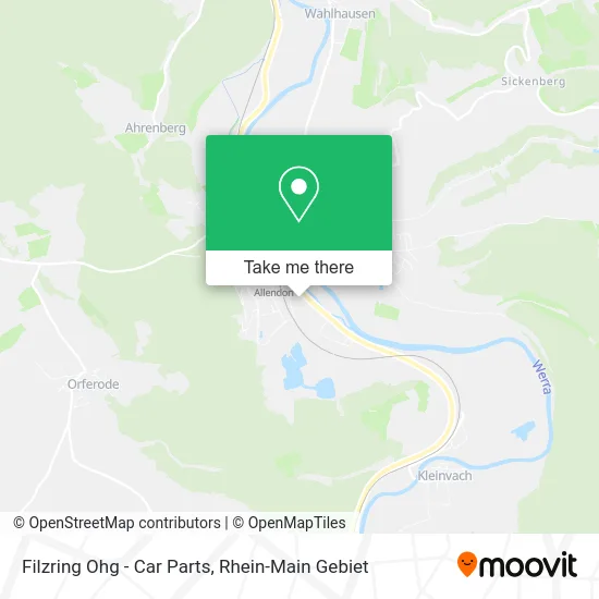 Карта Filzring Ohg - Car Parts