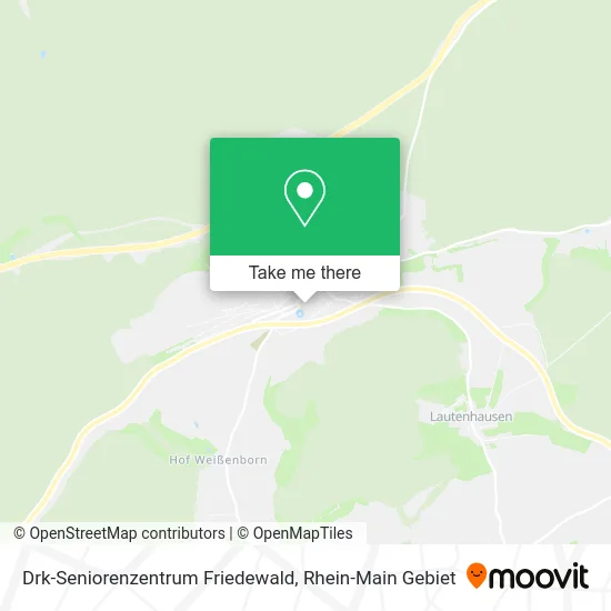 Карта Drk-Seniorenzentrum Friedewald