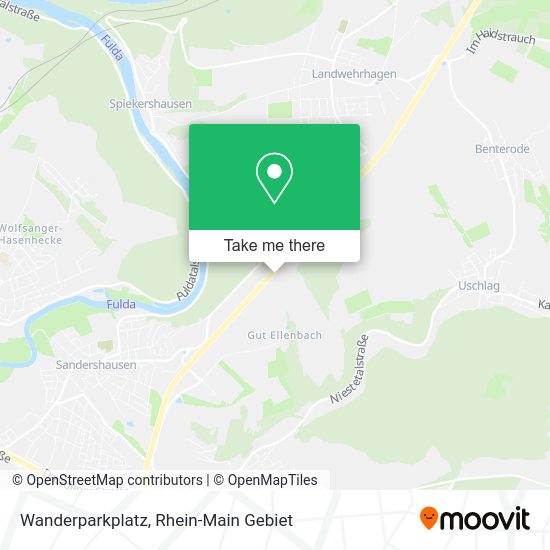 Карта Wanderparkplatz