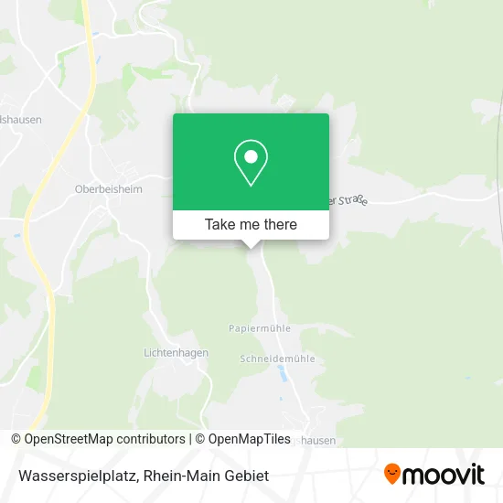 Wasserspielplatz map