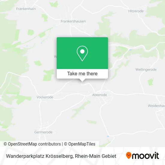 Карта Wanderparkplatz Krösselberg