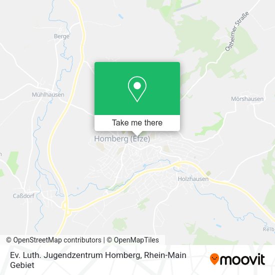 Карта Ev. Luth. Jugendzentrum Homberg