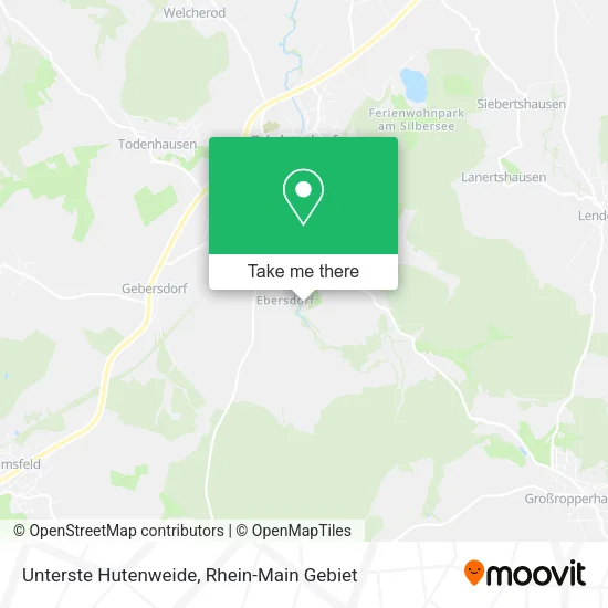 Карта Unterste Hutenweide