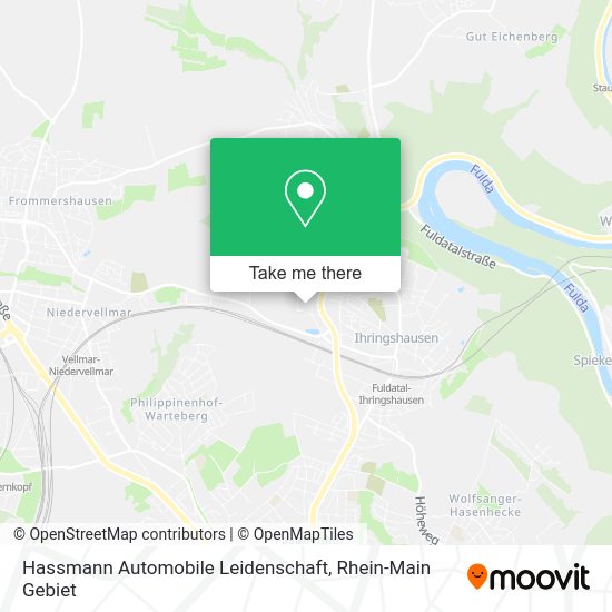 Карта Hassmann Automobile Leidenschaft