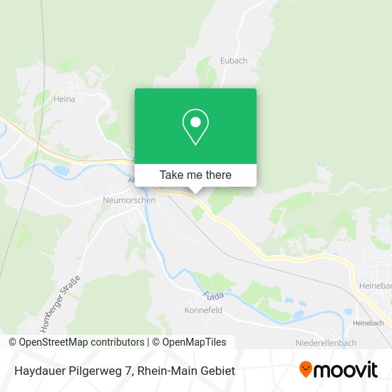 Карта Haydauer Pilgerweg 7