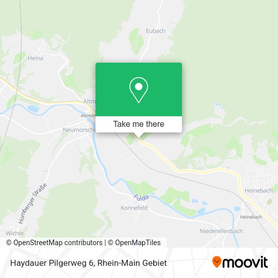 Карта Haydauer Pilgerweg 6